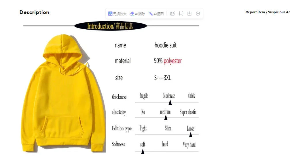 Women's Oversized Tracksuit Set Warm Autumn Fashion Hoodie Sweatshirts & Long Pants Casual Two-Piece Solid Hoody Pullover Outfit.                                                                                                M.Esiki