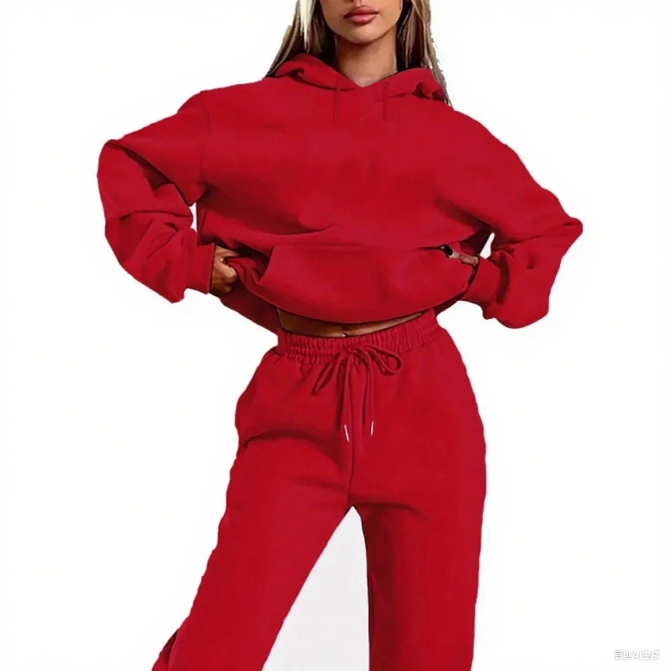 2026Hot Sales Womens Tracksuit Print Sports Hoodies for Women Suit Jogging Sweatshirts+Pants 2 Pcs Sets Casual Woman Pants Sets.                                                              M.Esk